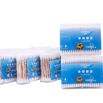 YOUAO (YOUAO) double-headed wood cotton swabs nose and nose clean cotton square box two boxes of 400 presented 600 UMQ1000
YOUAO (YOUAO) double-headed wood cotton swabs nose and nose clean cotton square box two boxes of 400 presented 600 UMQ1000