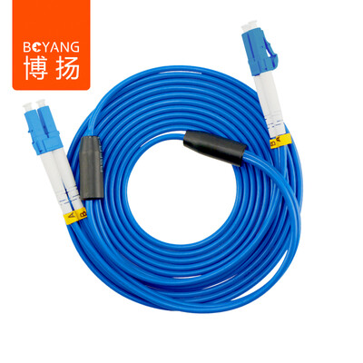 Bo Yang BOYANG BY-K5552SM carrier-grade armored fiber jumper transceiver pigtail 5 m LC-LC single-mode dual-core
Bo Yang BOYANG BY-K5552SM carrier-grade armored fiber jumper transceiver pigtail 5 m LC-LC single-mode dual-core