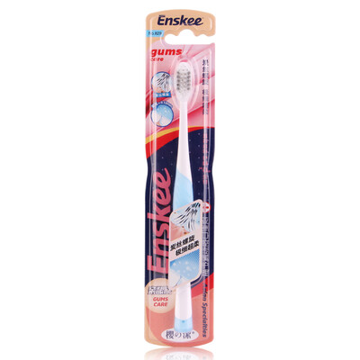 Sakura Jie (Enskee) carbon wire spiral fine gingival soft tooth brush NO.829 (color random
Sakura Jie (Enskee) carbon wire spiral fine gingival soft tooth brush NO.829 (color random