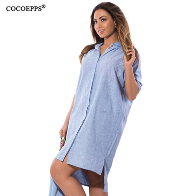 COCOEPPS 2017 Summer Irregular Solid Dress Big Size Loose Women Dress Casual Large Size Ladies Clothing 5XL 6XL Femme Vestidos
COCOEPPS 2017 Summer Irregular Solid Dress Big Size Loose Women Dress Casual Large Size Ladies Clothing 5XL 6XL Femme Vestidos