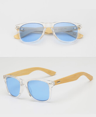 Peekaboo Men Bamboo Sunglasses Women Transparent Clear Pink Blue Yellow Cheap Real Bamboo Wood Sun Glasses with UV400 Lens
Peekaboo Men Bamboo Sunglasses Women Transparent Clear Pink Blue Yellow Cheap Real Bamboo Wood Sun Glasses with UV400 Lens