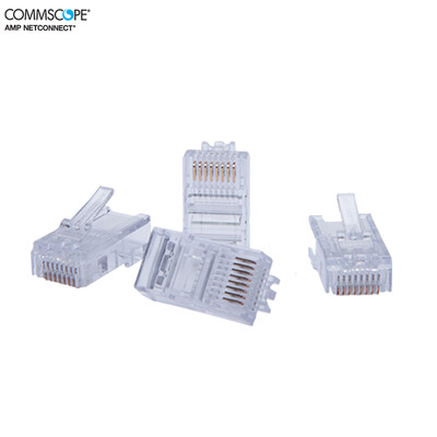 CommScope 8-554720-3 original ultra-five network crystal head RJ45 100 a pack the original Amp brand
CommScope 8-554720-3 original ultra-five network crystal head RJ45 100 a pack the original Amp brand