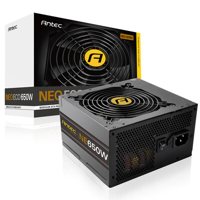 Antec rated 650W Neo Eco 650W power supply (80PLUS bronze / module power supply / 120mm fan / computer power / chicken choice)
Antec rated 650W Neo Eco 650W power supply (80PLUS bronze / module power supply / 120mm fan / computer power / chicken choice)
