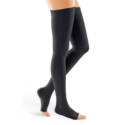 medi AG economy with silicone top open toe seasons thigh socks elastic stockings compression stockings - two pressure Germany imported black code
medi AG economy with silicone top open toe seasons thigh socks elastic stockings compression stockings - two pressure Germany imported black code