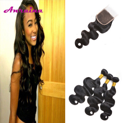 Top Quality Lace Closure with Bundles Peruvian Body Wave with Closure Human Hair Bundles with Closure 4 pcs/lot
Top Quality Lace Closure with Bundles Peruvian Body Wave with Closure Human Hair Bundles with Closure 4 pcs/lot