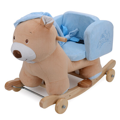Blue castle children's music rocking horses horse square bear rocking rocking chair children's birthday gift
Blue castle children's music rocking horses horse square bear rocking rocking chair children's birthday gift