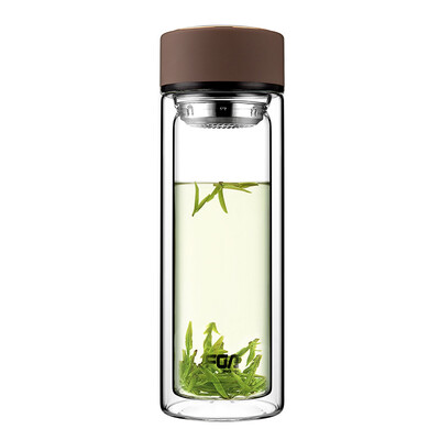 Fuguang men&women with a teapot portable creative double layer of glass glass cup 320ml brown WFB1013-320
Fuguang men&women with a teapot portable creative double layer of glass glass cup 320ml brown WFB1013-320
