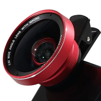 Adventure LIEQI LQ-025 mobile phone lens anti-distortion wide-angle macro set Apple Huawei external camera self-timer camera lens Apple red
Adventure LIEQI LQ-025 mobile phone lens anti-distortion wide-angle macro set Apple Huawei external camera self-timer camera lens Apple red