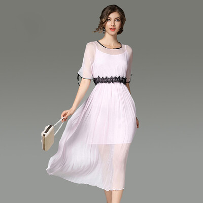 2017 Summer New Fashion Pinkboll Cute Pink Silk Long skirt Slim Dress Relaxation Party Office Exercise Women's Two-piece dress
2017 Summer New Fashion Pinkboll Cute Pink Silk Long skirt Slim Dress Relaxation Party Office Exercise Women's Two-piece dress