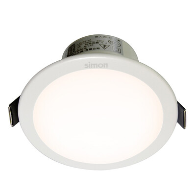 Simon SIMON LED Downlight Ceiling Light Sand Bank 6 Watt White White Hole 75-85 cm Crystal Can Series
Simon SIMON LED Downlight Ceiling Light Sand Bank 6 Watt White White Hole 75-85 cm Crystal Can Series