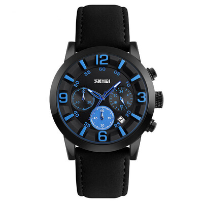 Waterproof sports watch fashion trend Korean version of the multi - purpose running seconds men 's quartz as gift for man
Waterproof sports watch fashion trend Korean version of the multi - purpose running seconds men 's quartz as gift for man