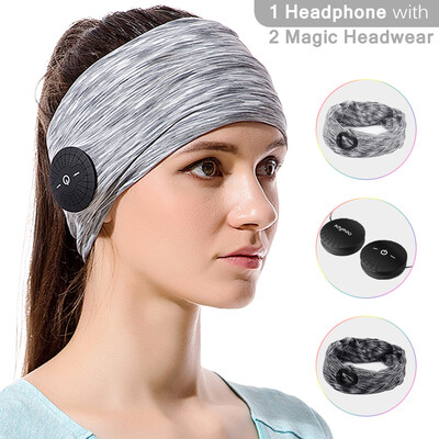 Bluetooth Magic Headphone Headband Sweatband for Women & Man Running Yoga Workout Sleeping Fitness Cycling Multi-functional 
Bluetooth Magic Headphone Headband Sweatband for Women & Man Running Yoga Workout Sleeping Fitness Cycling Multi-functional