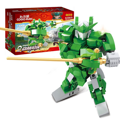 COGO plot Gao Xia building blocks toys children's puzzle machine fit the deformation of the building block Q series of chariot series of forest chariot
COGO plot Gao Xia building blocks toys children's puzzle machine fit the deformation of the building block Q series of chariot series of forest chariot
