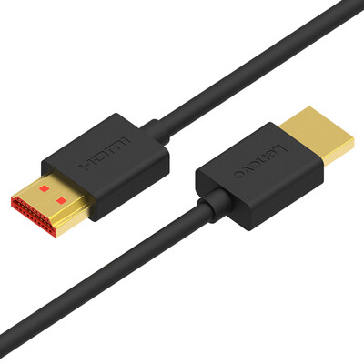 Lenovo Lenovo HD01 black 2 m high-definition line hdmi line 4K TV cable computer projector cable