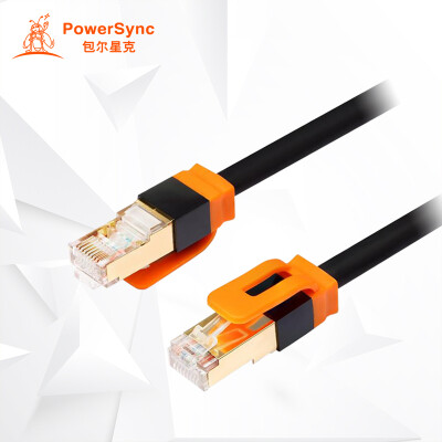 PowerSync CAT7-KRMG30 seven types of cable 7 double shielded twisted pair Gigabit gold-plated copper black 3-meter cable
PowerSync CAT7-KRMG30 seven types of cable 7 double shielded twisted pair Gigabit gold-plated copper black 3-meter cable