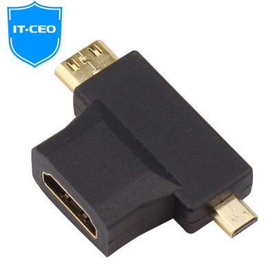 ИТ генеральный директор V7XF00 3 1 HDMI поворота соединены микро / Mini HDMI адаптер / конвертер обратимым преобразование между стандартным типом C / D, Тип интерфейса HD-черный
ИТ генеральный директор V7XF00 3 1 HDMI поворота соединены микро / Mini HDMI адаптер / конвертер обратимым преобразование между стандартным типом C / D, Тип интерфейса HD-черный