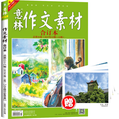 意林作文素材版合订本总第38卷17年13期-15期升级版