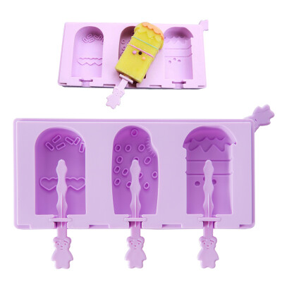 Jekai Jekero Silicone Popsicle Ice Cream Ice Cream Mold Three Mold Child Little Poker Ice Cake Mold Purple Arc
Jekai Jekero Silicone Popsicle Ice Cream Ice Cream Mold Three Mold Child Little Poker Ice Cake Mold Purple Arc