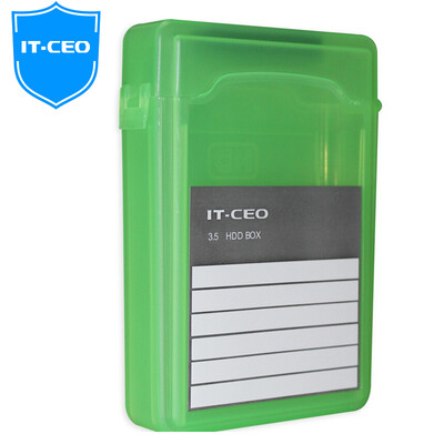 IT-CEO 35-inch hard disk protection box shockproof protective cover protection package desktop computer hard drive storage box hard disk box with green green V317-1 
IT-CEO 35-inch hard disk protection box shockproof protective cover protection package desktop computer hard drive storage box hard disk box with green green V317-1