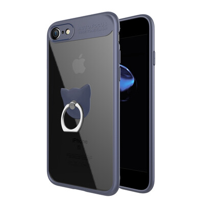 Mo Fan Apple 7 phone shell iPhone7 protective cover (to send the film + ring ring bracket) all-inclusive transparent hard shell back around the fall of the soft shell blue
Mo Fan Apple 7 phone shell iPhone7 protective cover (to send the film + ring ring bracket) all-inclusive transparent hard shell back around the fall of the soft shell blue