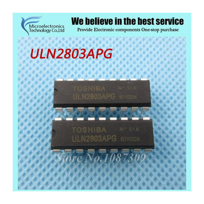 10pcs free shipping ULN2803APG ULN2803 ULN2803A ULN2803AP DIP-18 Darlington Transistors INTERFACE DRIVER WITH TTL new original
10pcs free shipping ULN2803APG ULN2803 ULN2803A ULN2803AP DIP-18 Darlington Transistors INTERFACE DRIVER WITH TTL new original