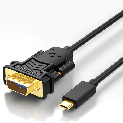Shanze (SAMZHE) Type-C to VGA conversion cable USB3.1 to vga HD adapter Apple MacBook connection TV projector data cable 1.5 m black TPC-VG15
Shanze (SAMZHE) Type-C to VGA conversion cable USB3.1 to vga HD adapter Apple MacBook connection TV projector data cable 1.5 m black TPC-VG15
