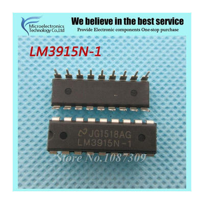 5pcs free shipping LM3915N-1 LM3915N LM3915 DIP-18 LED Lighting Drivers DOTBAR DISPLAY DRVR new original
5pcs free shipping LM3915N-1 LM3915N LM3915 DIP-18 LED Lighting Drivers DOTBAR DISPLAY DRVR new original