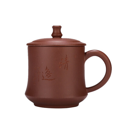 A hundred years Liyong Zisha Cup purple sand cover cup Yixing all handmade famous mine clear cement Qingyi Cup Cup 350ml
A hundred years Liyong Zisha Cup purple sand cover cup Yixing all handmade famous mine clear cement Qingyi Cup Cup 350ml