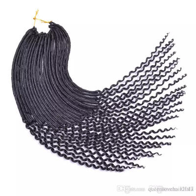 Crochet Kanekalon Fiber Kinky Dreadlocks hair Afro Fashion Synthetic Crochet Braiding Hair Curly Faux Locs Weaving 24rootslot 20
Crochet Kanekalon Fiber Kinky Dreadlocks hair Afro Fashion Synthetic Crochet Braiding Hair Curly Faux Locs Weaving 24rootslot 20