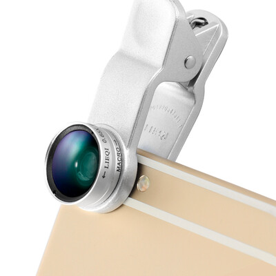 Adventure (LIEQI) LQ-65X mobile phone lens wide-angle macro two-in-one set of Apple Huawei external camera silver
Adventure (LIEQI) LQ-65X mobile phone lens wide-angle macro two-in-one set of Apple Huawei external camera silver