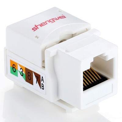 Wins shengwei SIM-501 super five categories of network information module project-level gold-plated CAT5E module super five non-shielded RJ45 module
Wins shengwei SIM-501 super five categories of network information module project-level gold-plated CAT5E module super five non-shielded RJ45 module