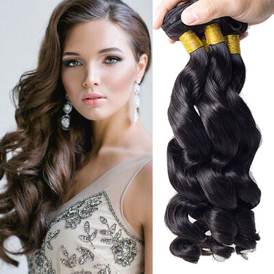 Top Quality Peruvian Virgin Hair 3 bundles Loose Wave 100 Human Hair Soft Natural Black 9A Peruvian Loose Wave Hair Extension Hair
Top Quality Peruvian Virgin Hair 3 bundles Loose Wave 100 Human Hair Soft Natural Black 9A Peruvian Loose Wave Hair Extension Hair