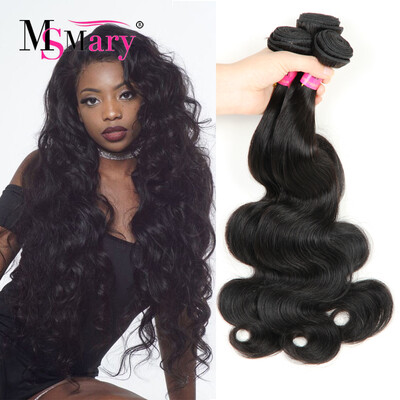 Ms Mary 7A Indian Virgin Hair Soft Body Wave Human Hair 3 bundles 100 Unprocessed Remy Human Hair Extension Weaves Natural Black
Ms Mary 7A Indian Virgin Hair Soft Body Wave Human Hair 3 bundles 100 Unprocessed Remy Human Hair Extension Weaves Natural Black