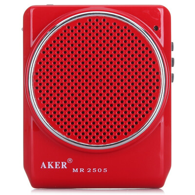 Love AKER MR2505 audio teaching portable wireless infrared remote control guide loudspeaker red
Love AKER MR2505 audio teaching portable wireless infrared remote control guide loudspeaker red