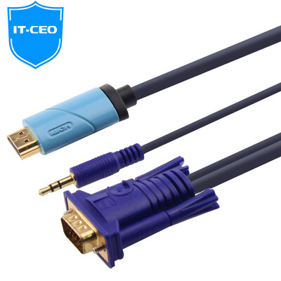 IT-CEO V08MHV Micro HDMI to VGA Cable / Tablet PC Mini HD Interface Converter Projector Black
IT-CEO V08MHV Micro HDMI to VGA Cable / Tablet PC Mini HD Interface Converter Projector Black
