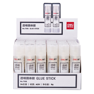 Deli deli 7106 8g high viscosity manual solid glue solid glue stick solid glue manual glue 24 sticks
Deli deli 7106 8g high viscosity manual solid glue solid glue stick solid glue manual glue 24 sticks