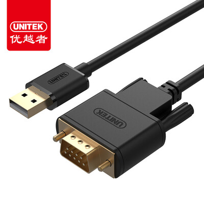 Улучшенный человек (UNITEK) Y-124B USB к DB9 RS232 последовательный иглы материала ABS 2 м Pingguobai COM-порт, подключенный к линии передачи данных преобразования
Улучшенный человек (UNITEK) Y-124B USB к DB9 RS232 последовательный иглы материала ABS 2 м Pingguobai COM-порт, подключенный к линии передачи данных преобразования