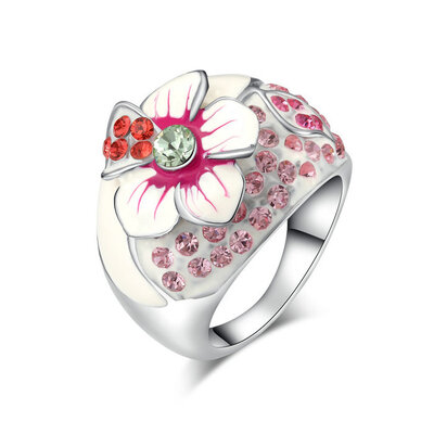 Yoursfs® 18K Rose Gold Plated Purple Flower Painting Ring Use Austrian Crystal Fashion Jewelry
Yoursfs® 18K Rose Gold Plated Purple Flower Painting Ring Use Austrian Crystal Fashion Jewelry