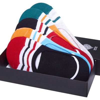 Nanjiren Mens Socks Invisible Breathable Socks 5 Doubles Code