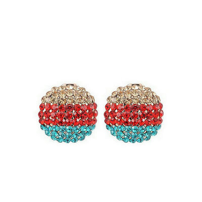 Yoursfs@ Sparkling Round Stud Earring Rose Gold color Austrian Crystal Zircon Stud Earrings For Women Wedding Jewellery
Yoursfs@ Sparkling Round Stud Earring Rose Gold color Austrian Crystal Zircon Stud Earrings For Women Wedding Jewellery