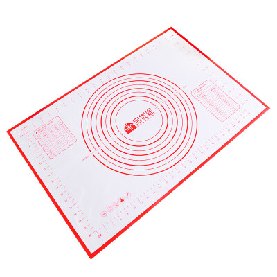 Baoyi Ni kneading mats large non-stick silicone gel rolling pad home baking tools thickening and surface glass fiber mats large black DQ9076-3
Baoyi Ni kneading mats large non-stick silicone gel rolling pad home baking tools thickening and surface glass fiber mats large black DQ9076-3