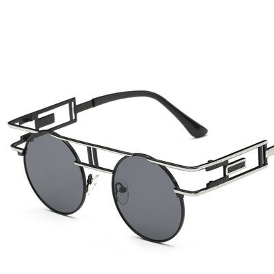 Women's round face sunglasses color film metal sunglasses personality style sunglasses as gift for women
Women's round face sunglasses color film metal sunglasses personality style sunglasses as gift for women