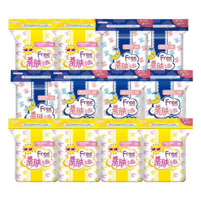 【 Supermarket】 Free Feifei Shenwei silk thin cotton soft day with a sanitary napkin combination 14 pack (daily 48 + night with 20 + long night with 6 + mini towel 20
【 Supermarket】 Free Feifei Shenwei silk thin cotton soft day with a sanitary napkin combination 14 pack (daily 48 + night with 20 + long night with 6 + mini towel 20