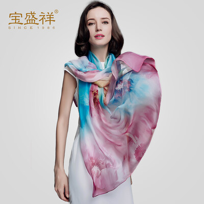 Miss Bao Shengxiang silk scarf chiffon lengthened scarf air-conditioning shawl dual-use scarf autumn hazy s9128
Miss Bao Shengxiang silk scarf chiffon lengthened scarf air-conditioning shawl dual-use scarf autumn hazy s9128