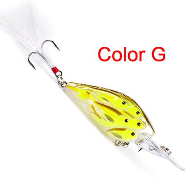 Ball Crankbait Bass Baits 9cm-3.54"/12.59g-0.44oz Crank Fishing Lures sold by 1PC 8 Color 4# Hook Fishing Tackle
Ball Crankbait Bass Baits 9cm-3.54"/12.59g-0.44oz Crank Fishing Lures sold by 1PC 8 Color 4# Hook Fishing Tackle
