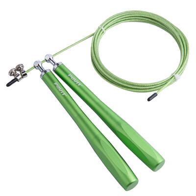 Pu special special POVIT professional pattern wire rope skipping aluminum handle handle adjustable sports fitness equipment green P-123
Pu special special POVIT professional pattern wire rope skipping aluminum handle handle adjustable sports fitness equipment green P-123