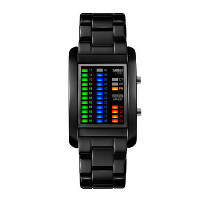 Creative personality LED display waterproof male student fashion sports watch as gift for men
Creative personality LED display waterproof male student fashion sports watch as gift for men