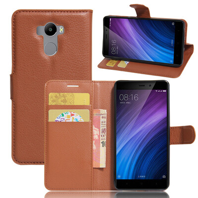 GANGXUN Xiaomi Redmi 4 Case High Quality PU Leather Flip Cover Kickstand Anti-shock Wallet Case for Xiaomi Redmi 4 Standard
GANGXUN Xiaomi Redmi 4 Case High Quality PU Leather Flip Cover Kickstand Anti-shock Wallet Case for Xiaomi Redmi 4 Standard