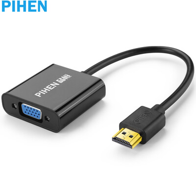 PIHEN) PH-ZHQ022 HDMI to VGA cable / adapter HD conversion analog signal computer / Huawei / millet box, etc. TV 1 meter silver
PIHEN) PH-ZHQ022 HDMI to VGA cable / adapter HD conversion analog signal computer / Huawei / millet box, etc. TV 1 meter silver