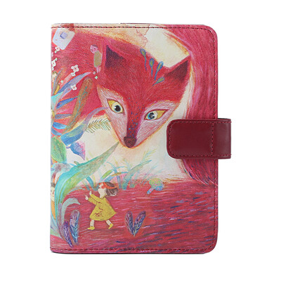 Kinbor leather surface A6 hand book book / schedule note book / hand account of the fox tail forest DTB6160
Kinbor leather surface A6 hand book book / schedule note book / hand account of the fox tail forest DTB6160